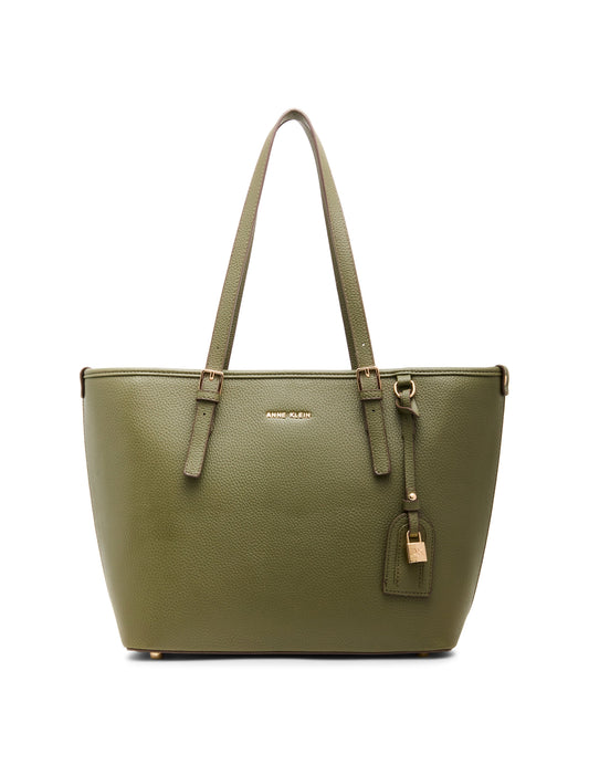 Anne Klein Carry All Tote in Safari Green