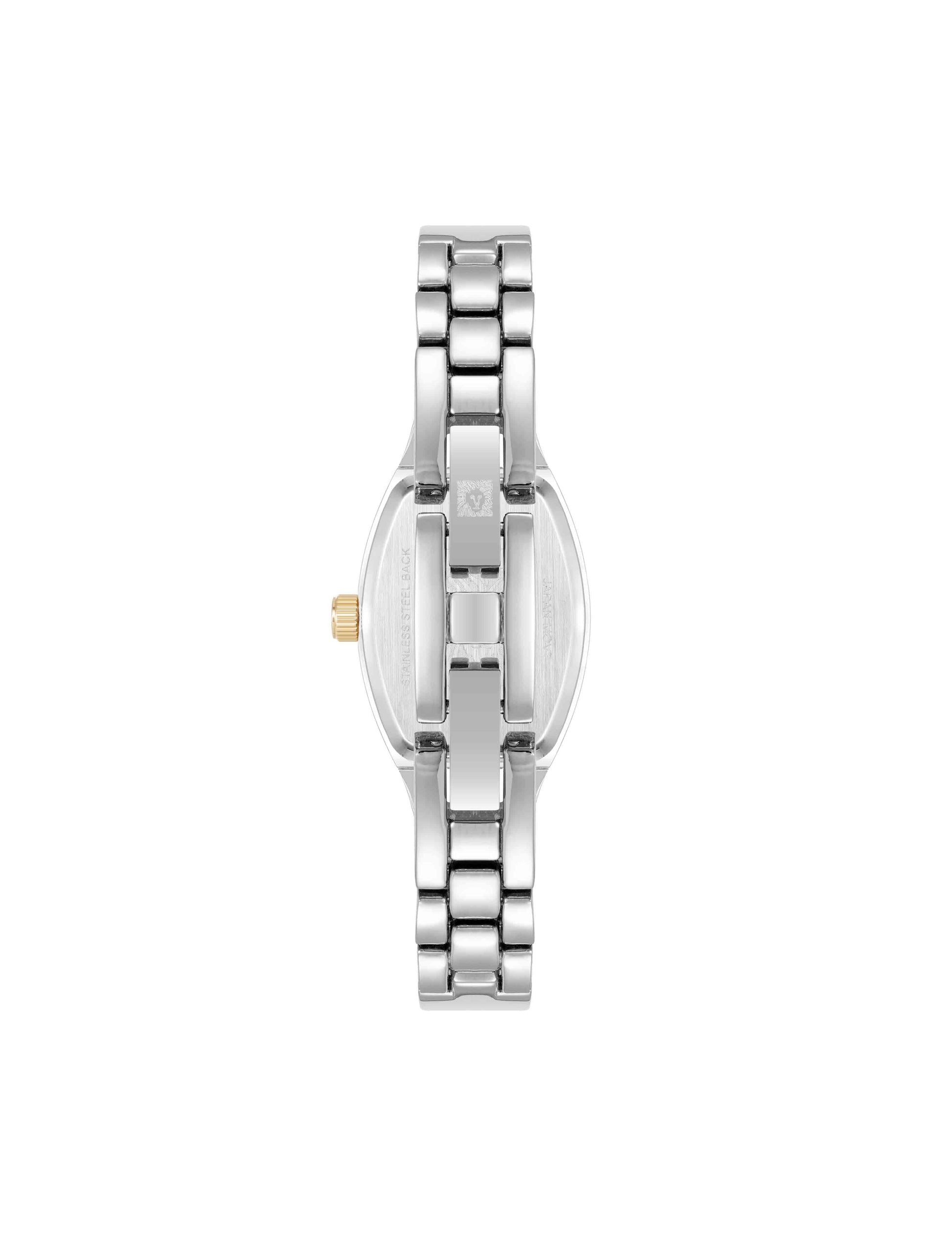 Anne Klein Cushion Case Bangle Watch with Diamond Accent