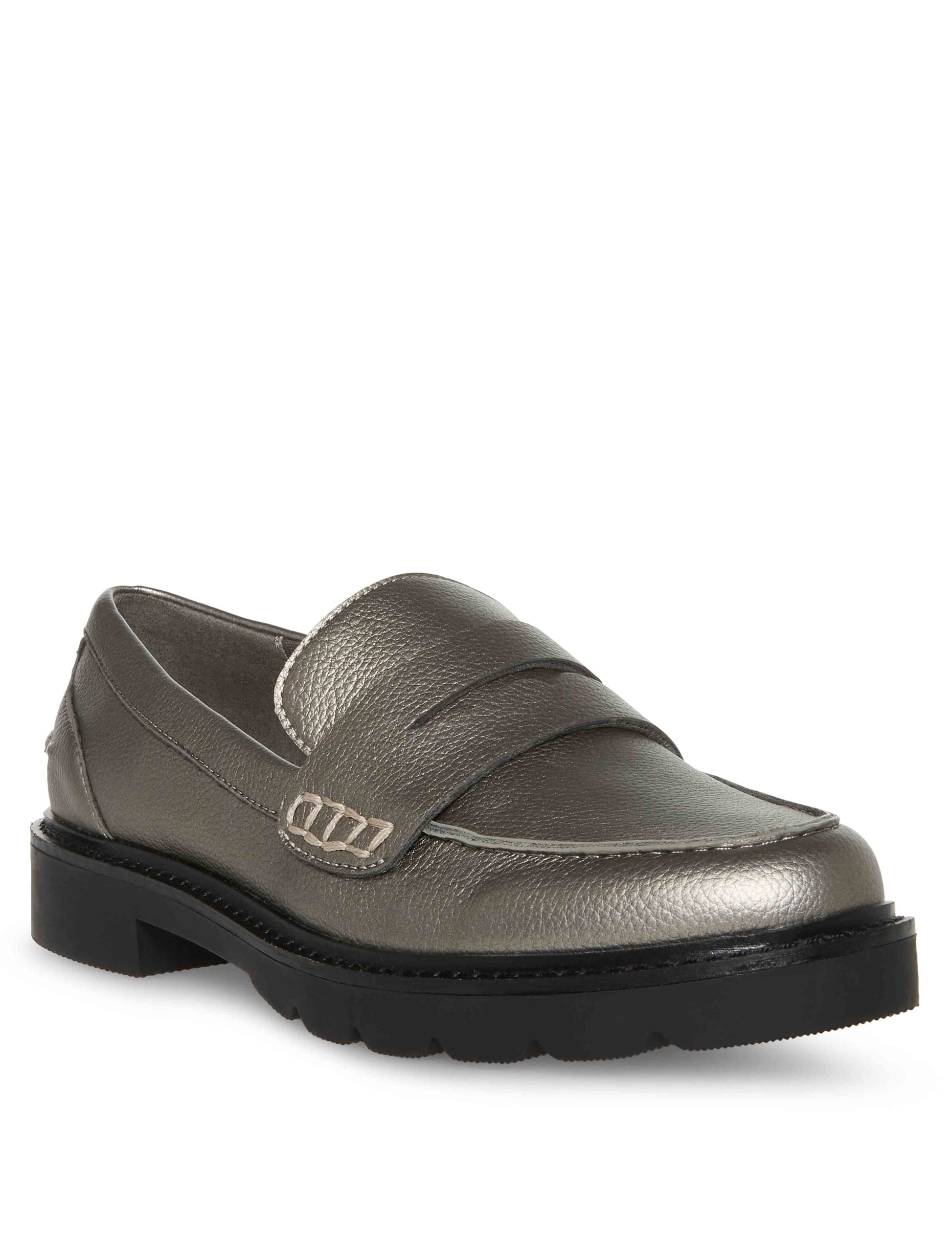 Anne Klein Emmylou Penny Loafer in Pewter