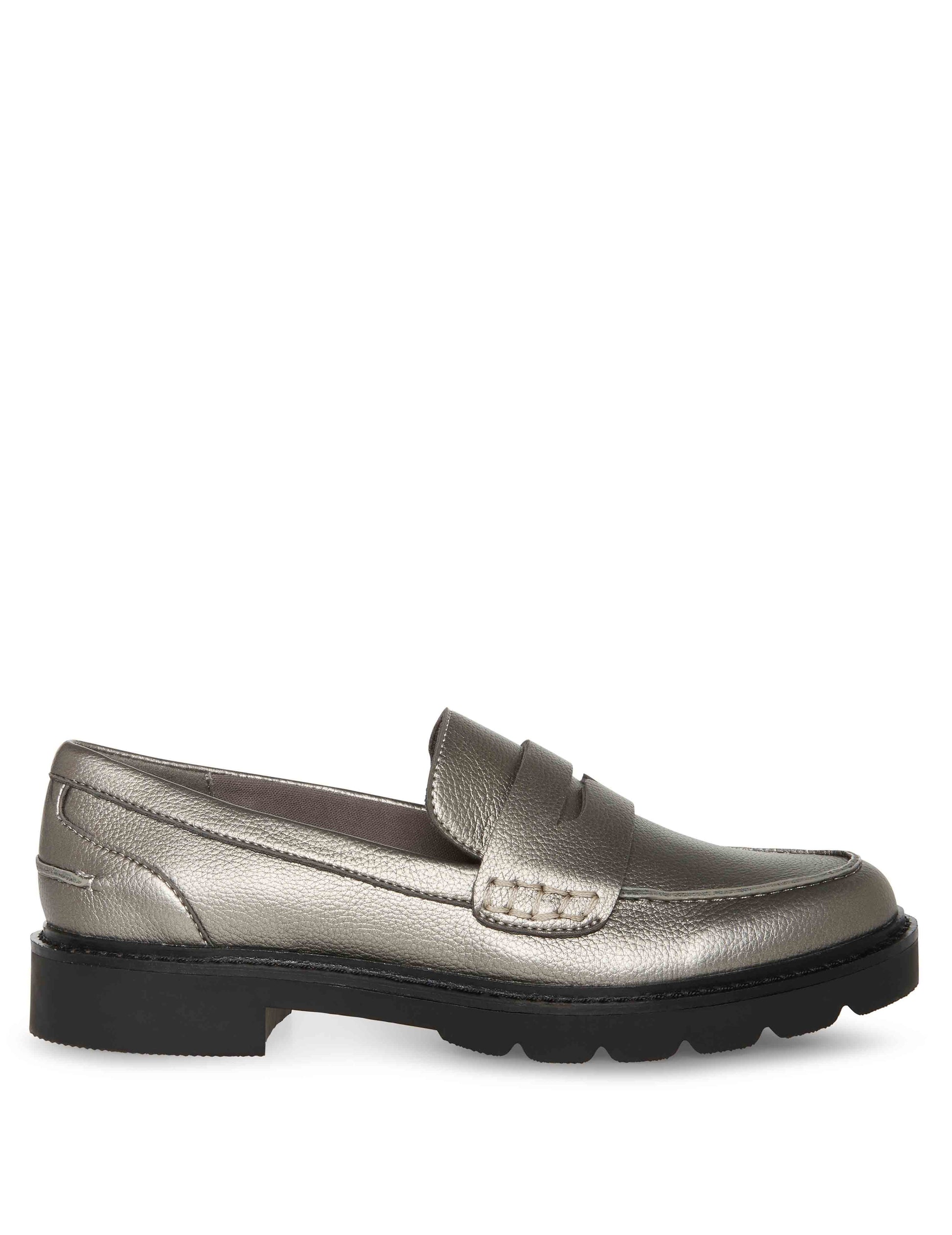 Anne Klein Emmylou Penny Loafer in Pewter