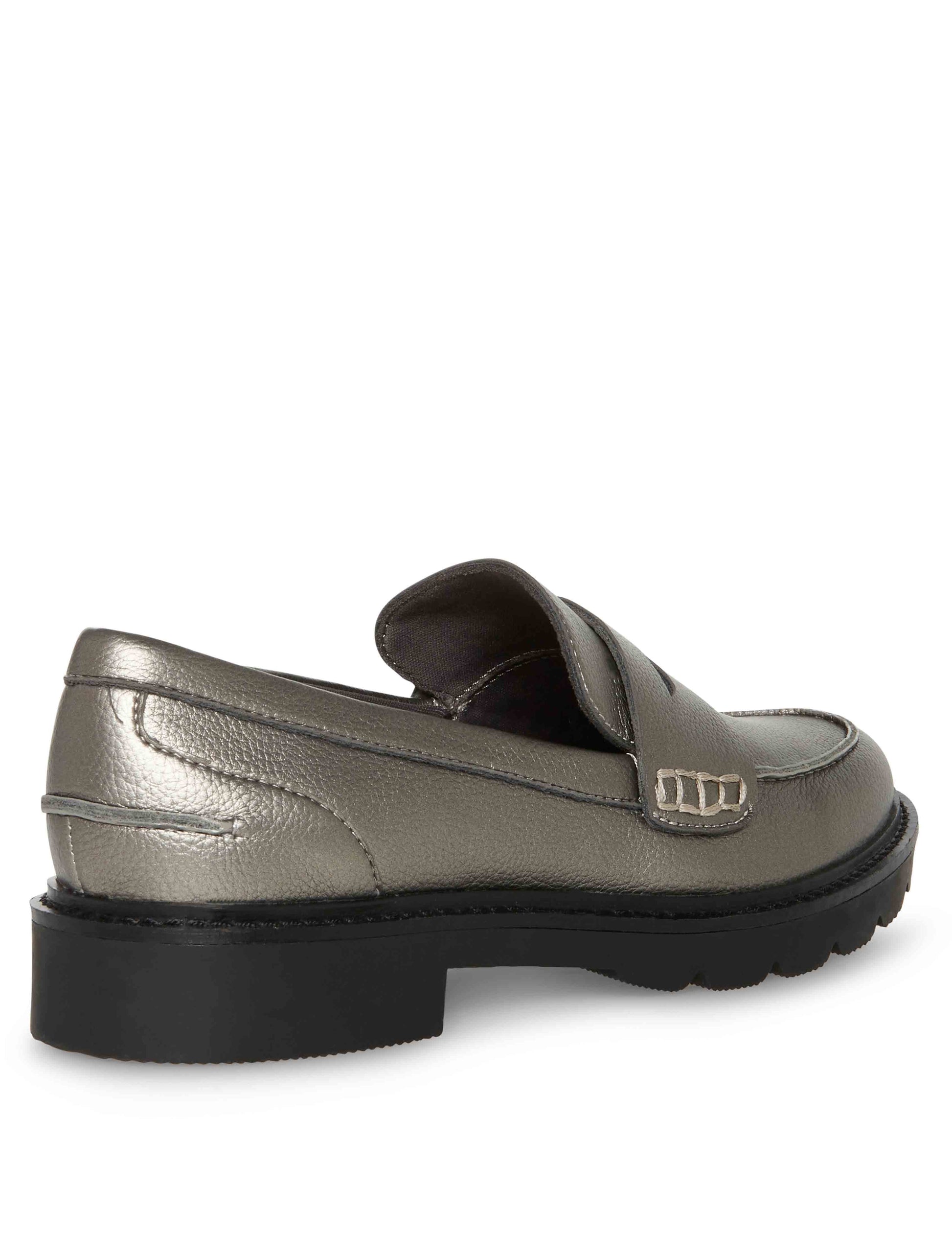 Anne Klein Emmylou Penny Loafer in Pewter