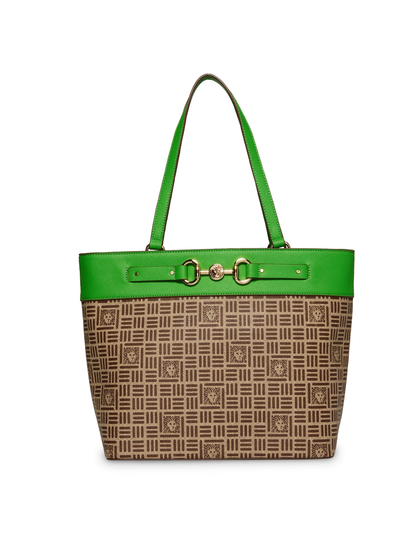 Anne Klein Large Lion Logo Tote Bag