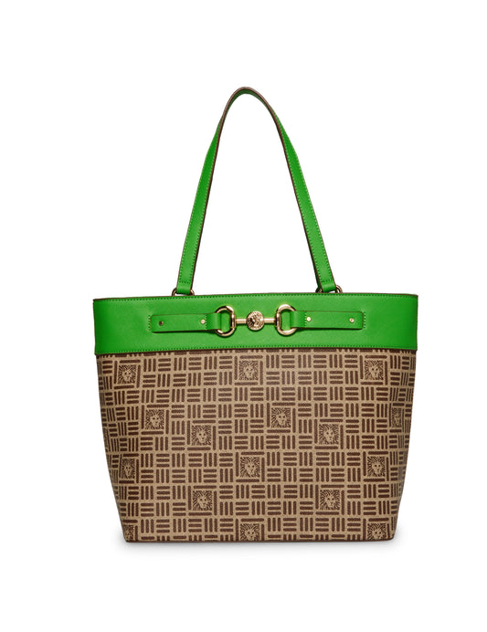 Anne Klein Large Lion Logo Tote Bag