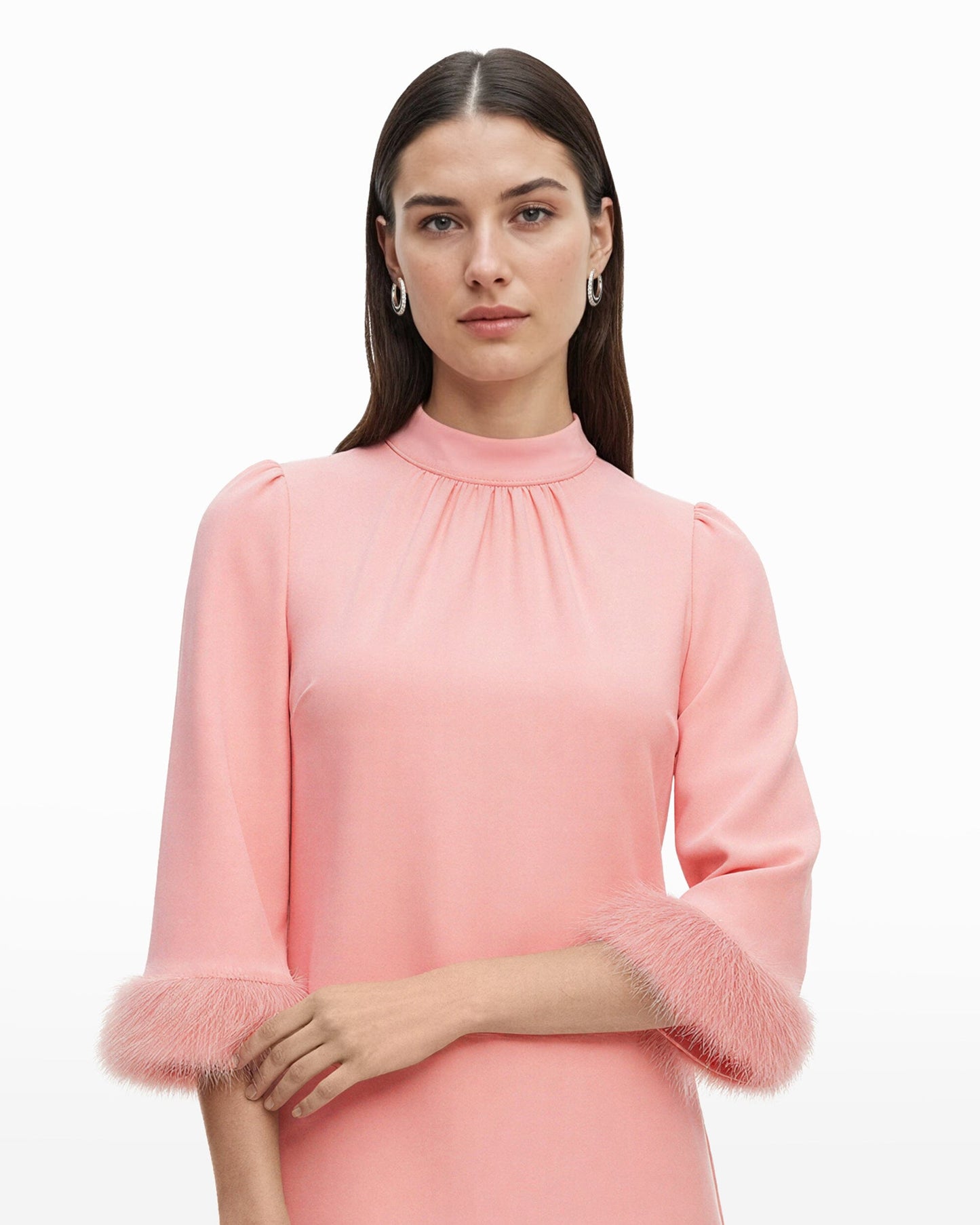 Anne Klein Open Back Shift Dress