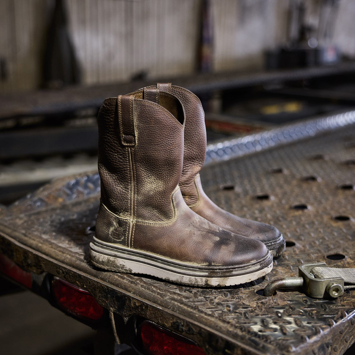 Men Georgia Boot Wedge Superlyte 11" Pull-On Work Boot
