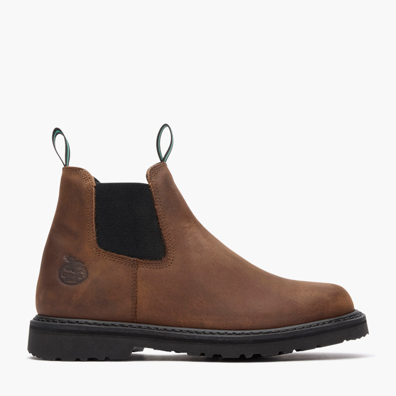 Men Georgia Giant Men's Cocoa Brown Romeo Work Boot – Georgia Boot