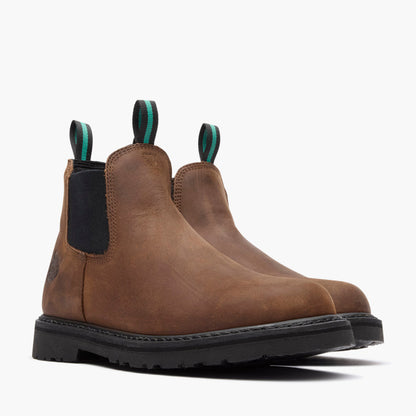 Men Georgia Giant Men's Cocoa Brown Romeo Work Boot – Georgia Boot