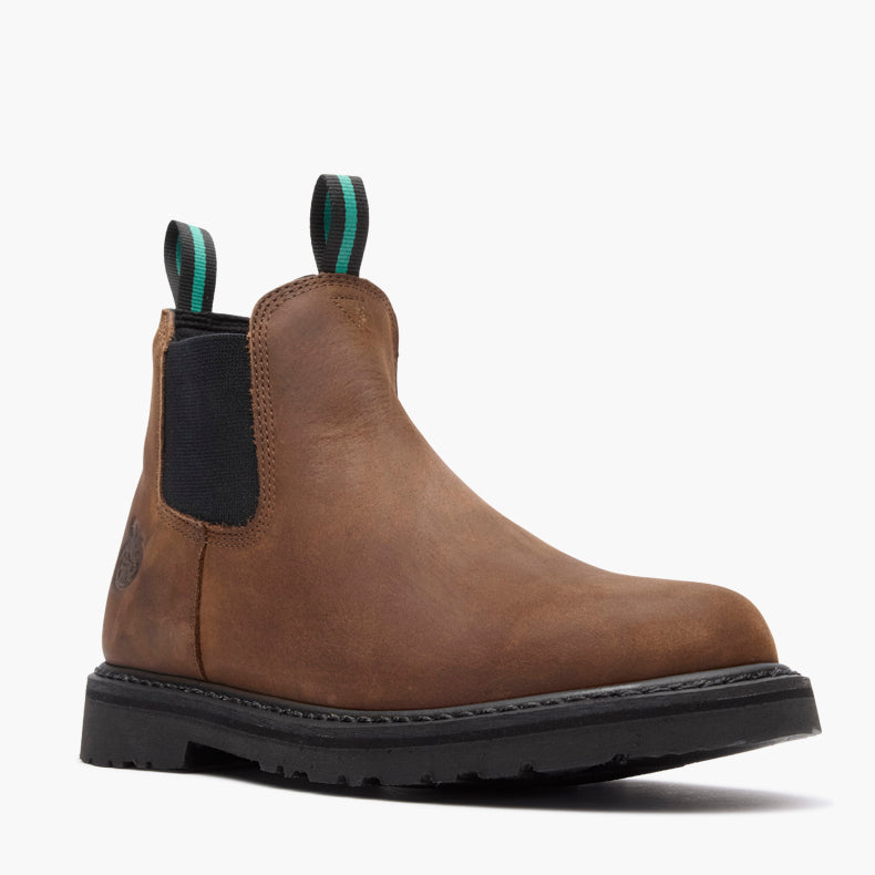 Men Georgia Giant Men's Cocoa Brown Romeo Work Boot – Georgia Boot