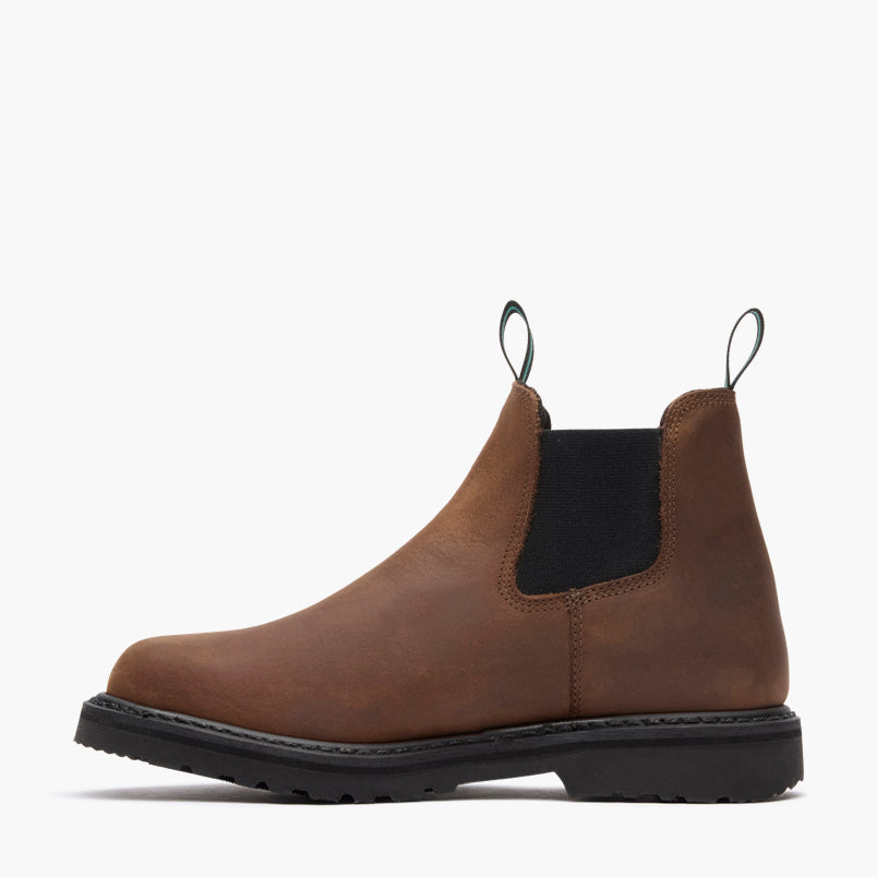 Men Georgia Giant Men's Cocoa Brown Romeo Work Boot – Georgia Boot