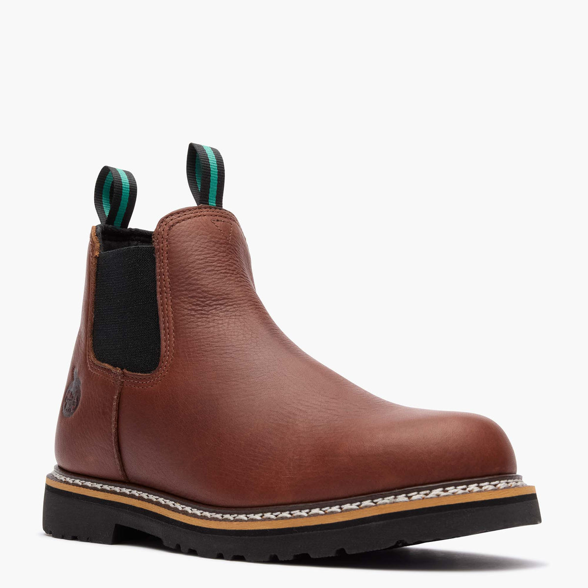 Men Georgia Boot Men's Burnt Brown Romeo Work Boot
