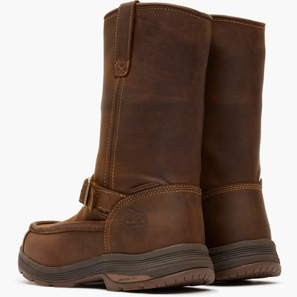 Men Georgia Boot Athens SuperLyte Waterproof Wellington Pull-On Boot