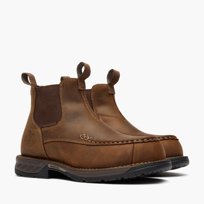 Men Georgia Boot Athens 360 Moc-Toe Chelsea Waterproof Nano Composite Toe
