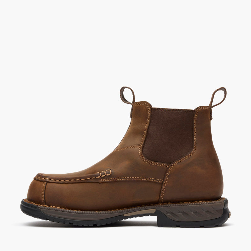 Men Georgia Boot Athens 360 Moc-Toe Chelsea Waterproof Nano Composite Toe