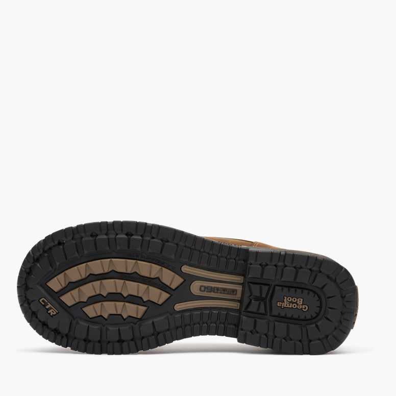 Men Georgia Boot Athens 360 Moc-Toe Chelsea Waterproof Nano Composite Toe