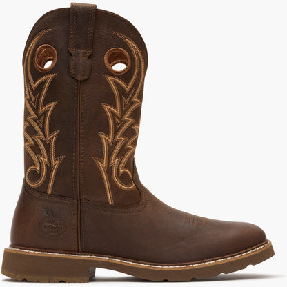 Men Georgia Boot Core 37 11" Western Pull-On Work Boot