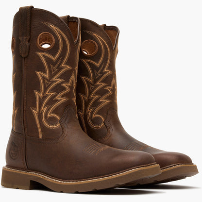 Men Georgia Boot Core 37 11" Steel Toe Western Pull-On Work Boot