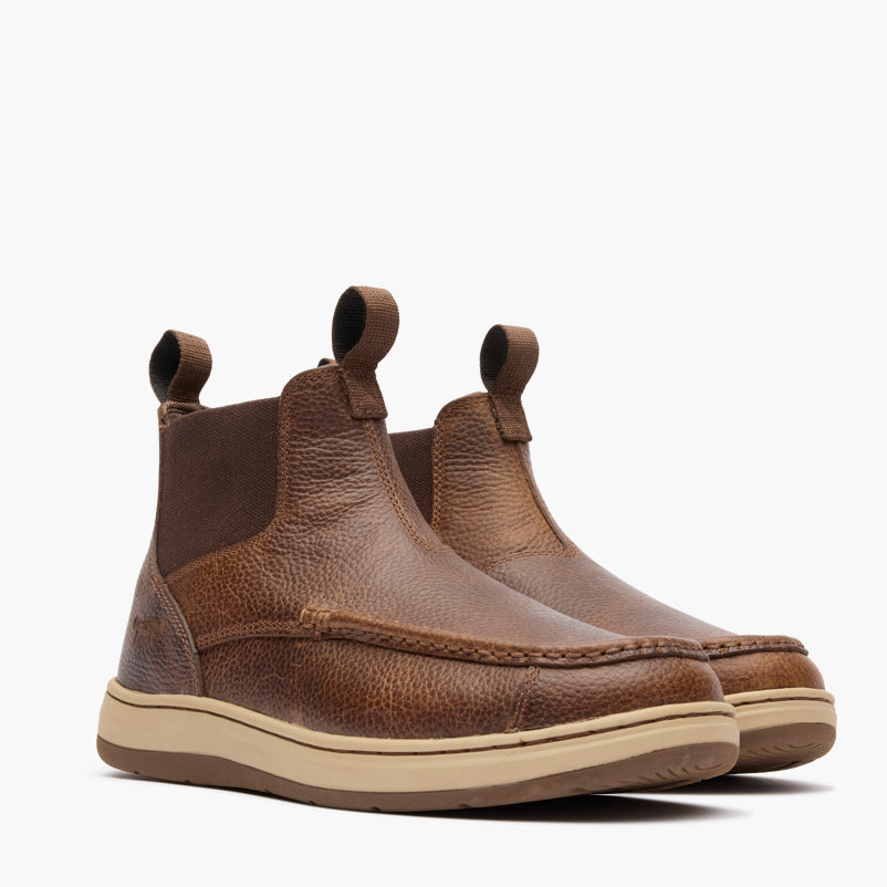 Men Georgia Boot Men's Eagle Superlyte Moc-Toe Chelsea