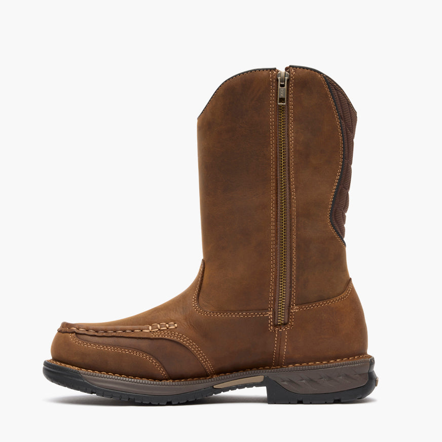 Men Georgia Boot Athens 360 11" Pull-On Waterproof Moc-Toe Nano Composite