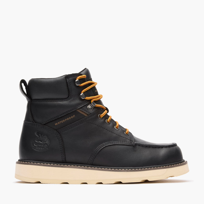 Men Georgia Boot Men's Core 37 Wedge 6" Moc-Toe Work Boot