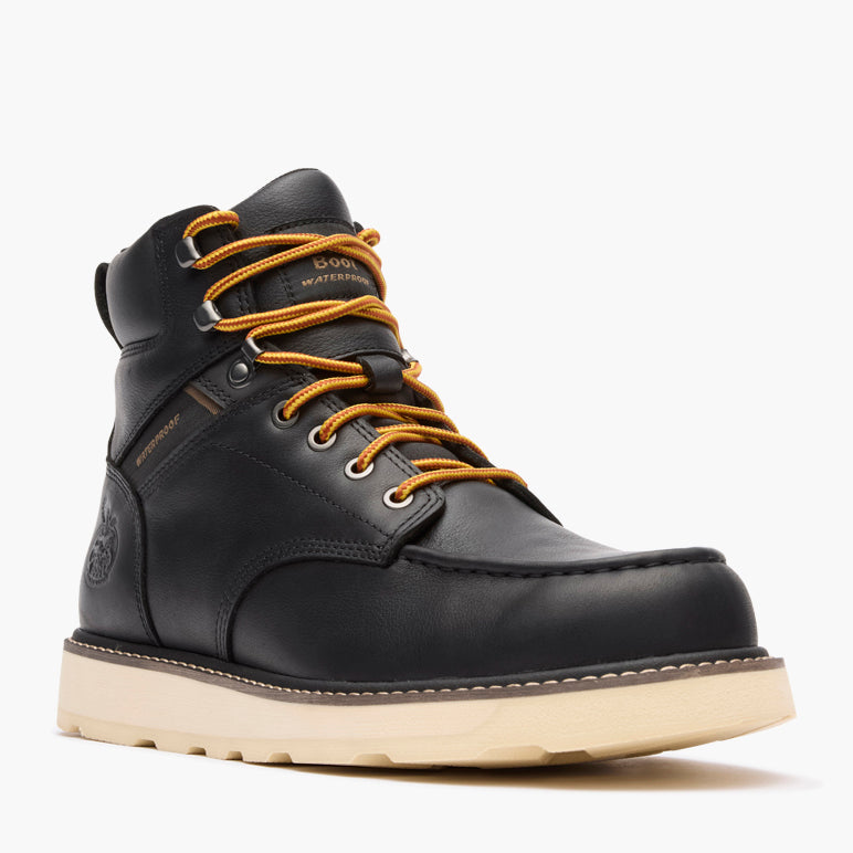 Men Georgia Boot Men's Core 37 Wedge 6" Moc-Toe Work Boot