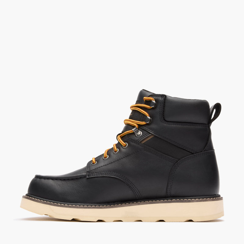 Men Georgia Boot Men's Core 37 Wedge 6" Moc-Toe Work Boot