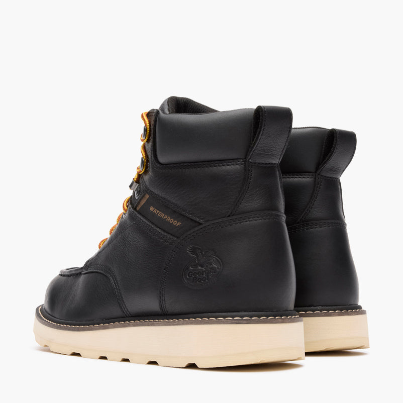Men Georgia Boot Men's Core 37 Wedge 6" Moc-Toe Work Boot