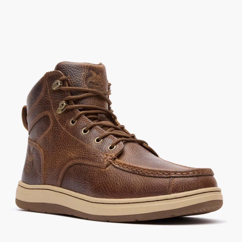 Men Georgia Boot Men's Eagle Superlyte Moc-Toe Chukka