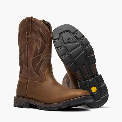 Men Georgia Boot Carbo-Tec FLX 11" Pull-On Work Boot