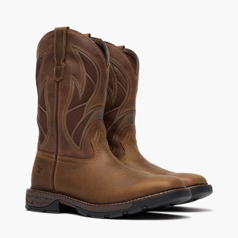 Men Georgia Boot Carbo-Tec FLX 11" Pull-On Work Boot