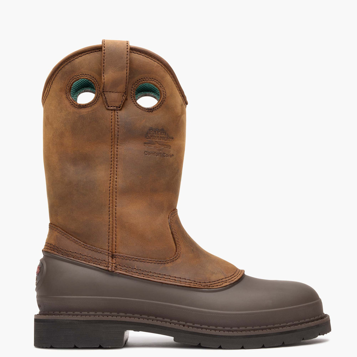 Men Georgia Boot Muddog Wellington Work Boot