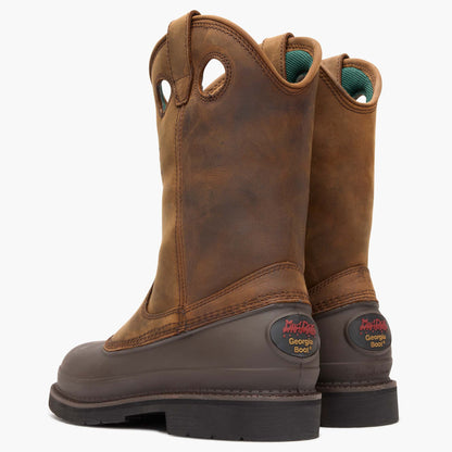 Men Georgia Boot Muddog Wellington Work Boot