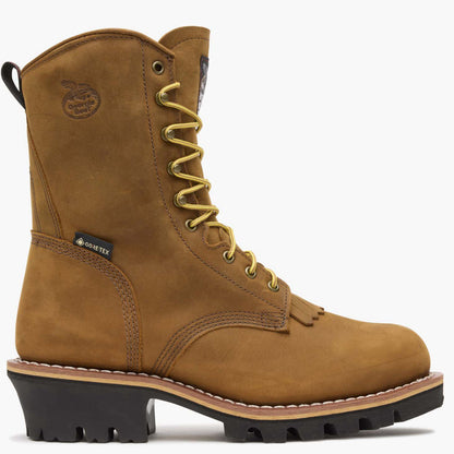 Men Georgia Boot Steel Toe GORE-TEX Waterproof 400G Insulated Logger Boot