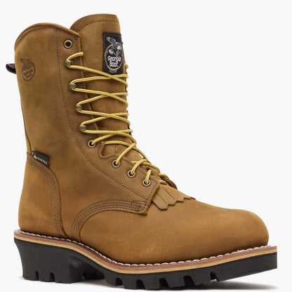 Men Georgia Boot Steel Toe GORE-TEX Waterproof 400G Insulated Logger Boot