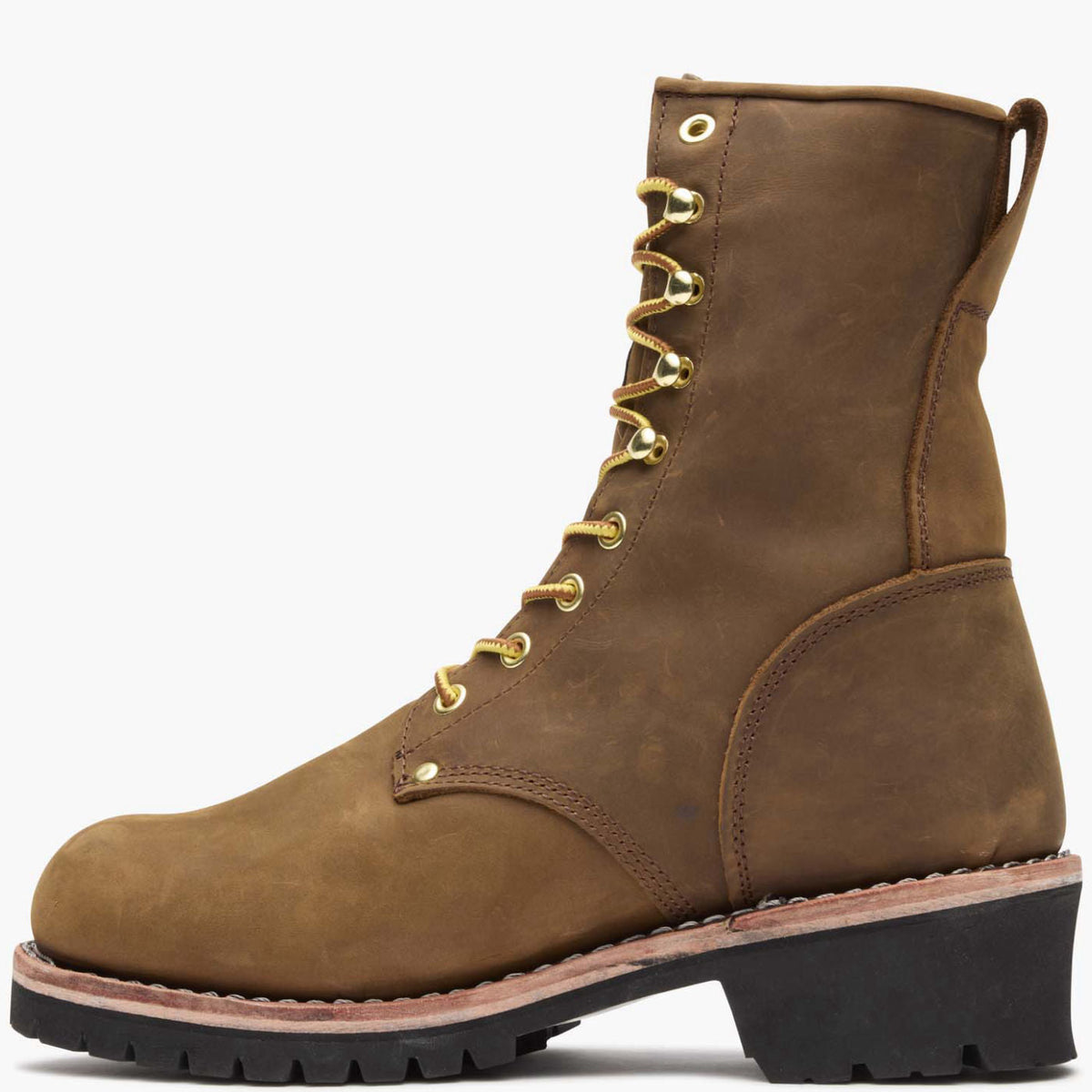 Men Georgia Boot Steel Toe Waterproof 400G Insulated Logger Work Boot