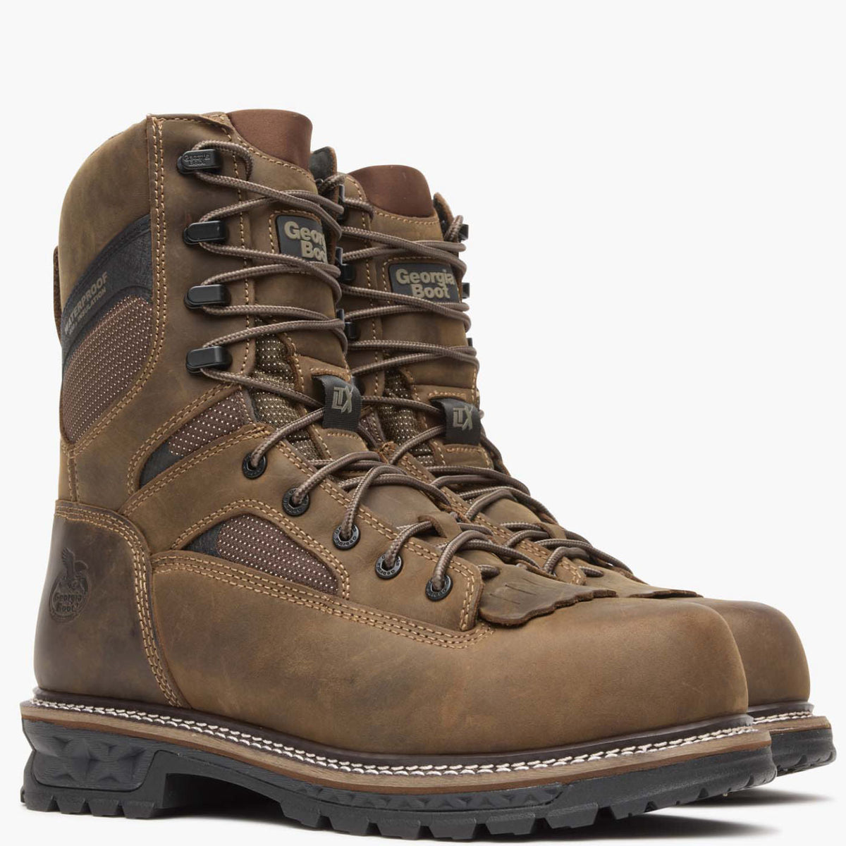 Men Georgia Boot LTX Logger 9" Composite Toe 400G Insulated Waterproof Wor