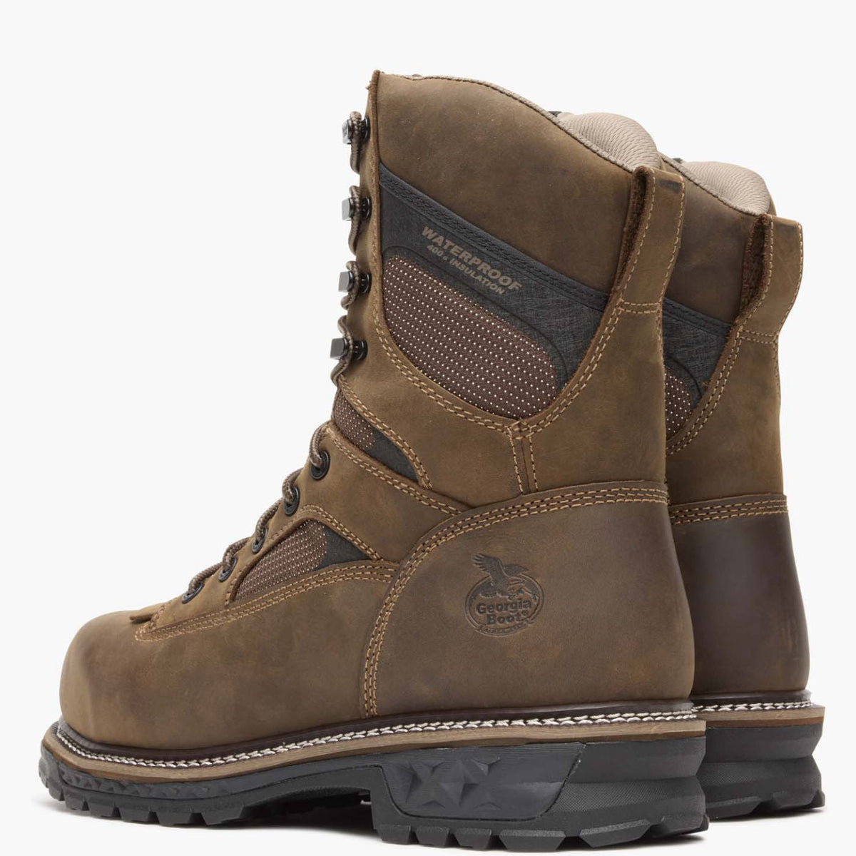 Men Georgia Boot LTX Logger 9" Composite Toe 400G Insulated Waterproof Wor