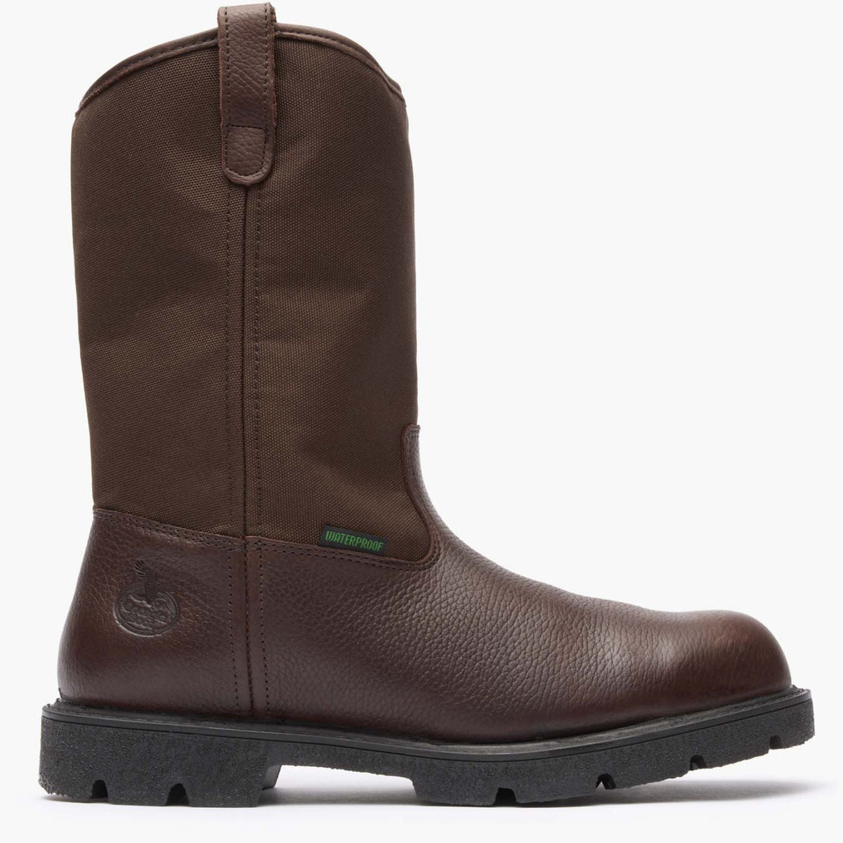 Men Georgia Boot Homeland Steel Toe Waterproof Wellington