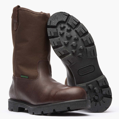 Men Georgia Boot Homeland Steel Toe Waterproof Wellington
