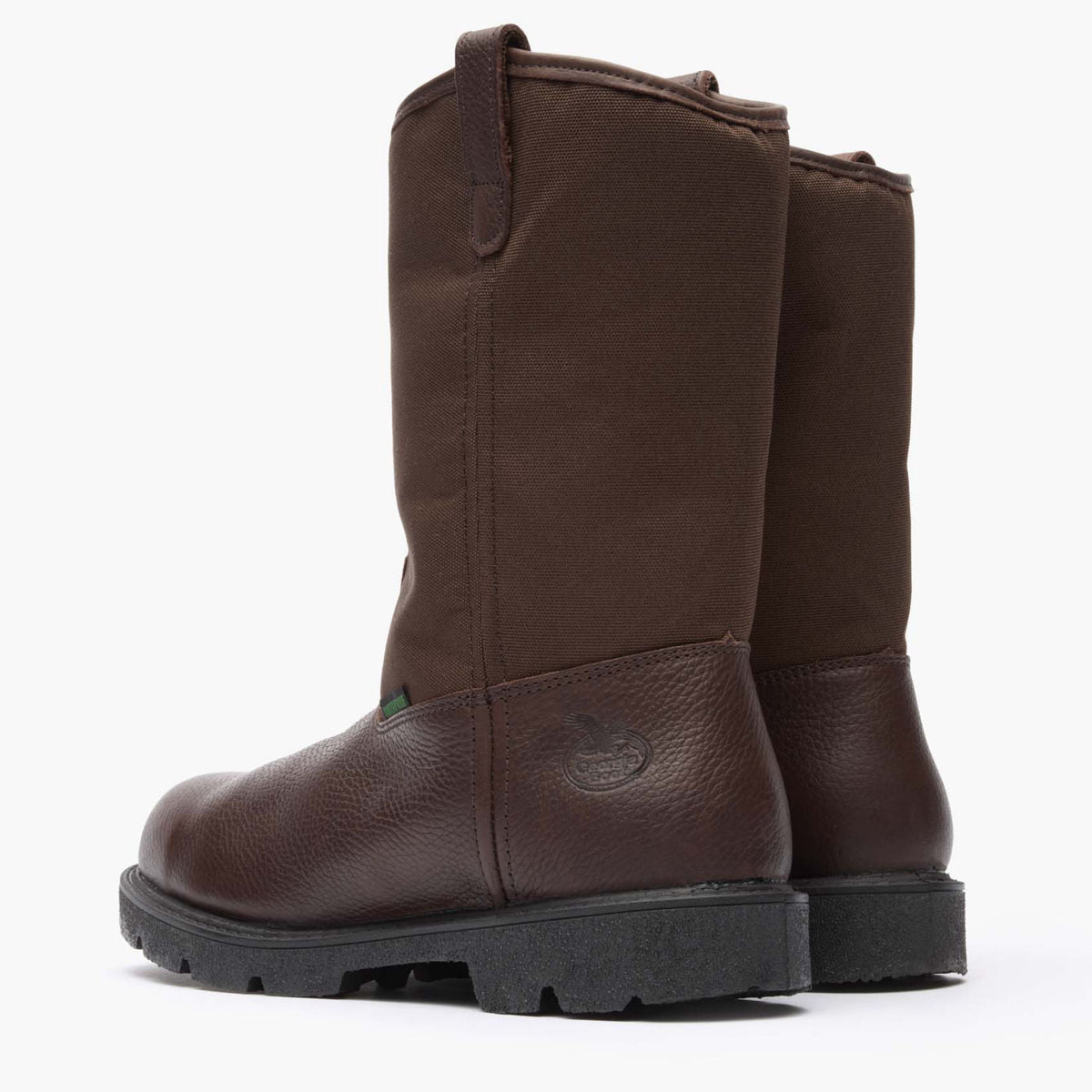 Men Georgia Boot Homeland Steel Toe Waterproof Wellington