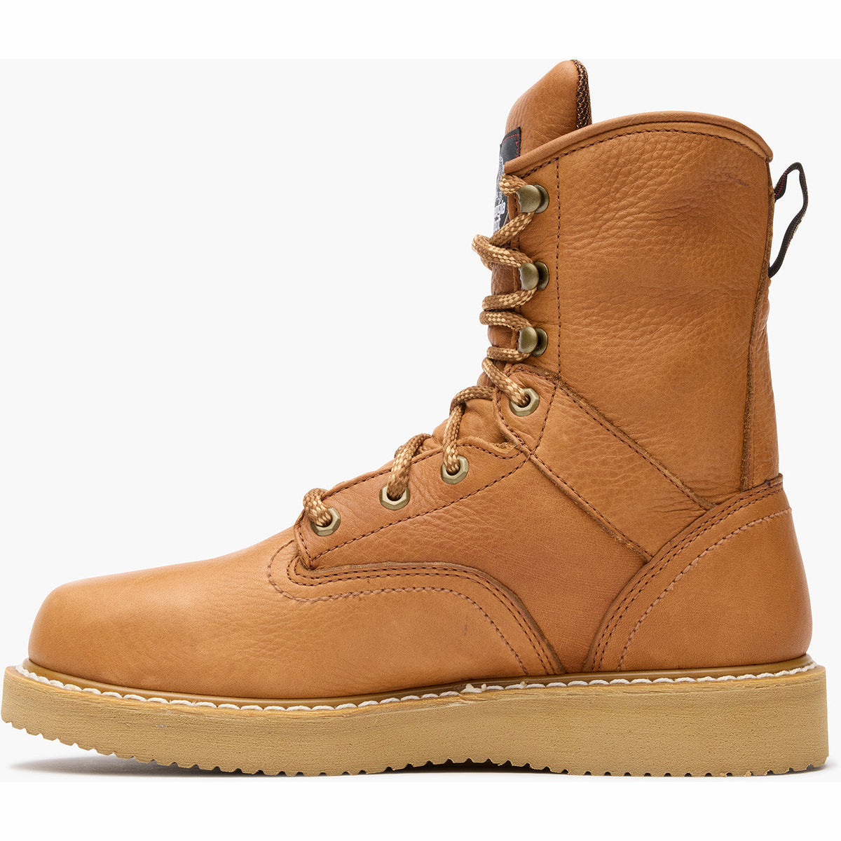 Men Georgia Boot Wedge Steel Toe Work Boot