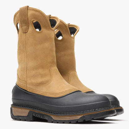 Men Georgia Boot Muddog Steel Toe Waterproof Wellington