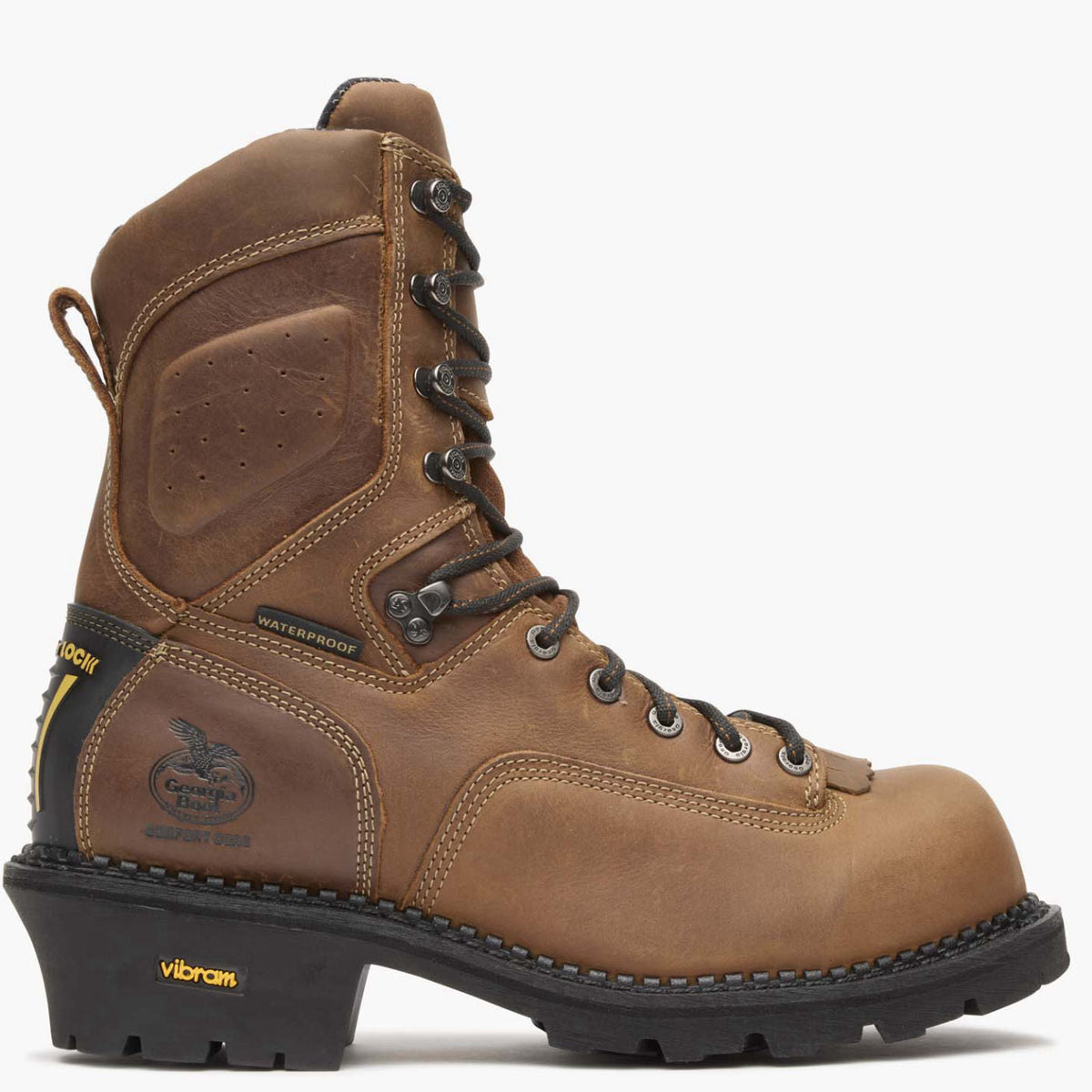 Men Georgia Boot Comfort Core Logger Composite Toe Waterproof Work Boot