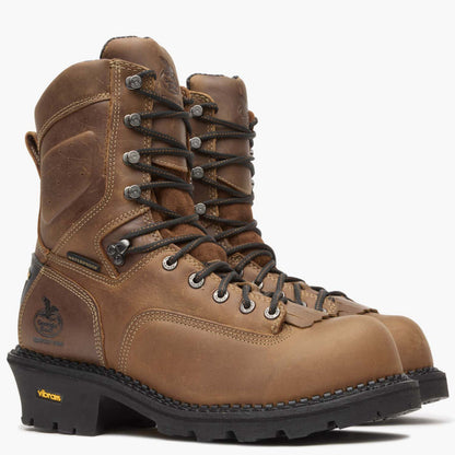 Men Georgia Boot Comfort Core Logger Composite Toe Waterproof Work Boot