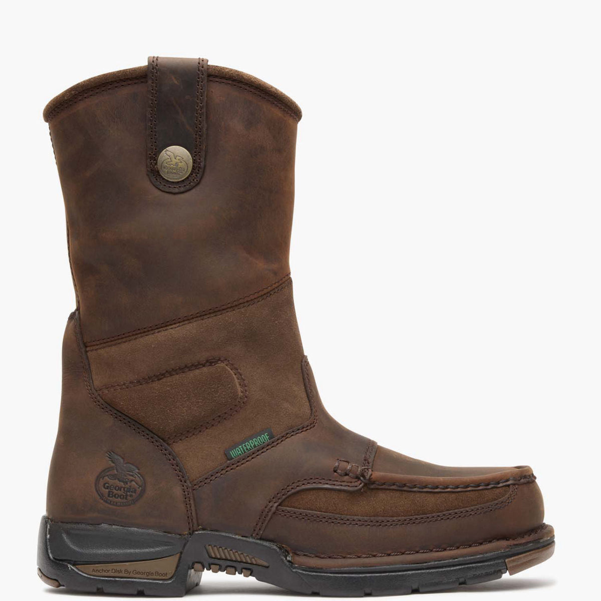 Men Georgia Athens Steel Toe Waterproof Wellington – Georgia Boot