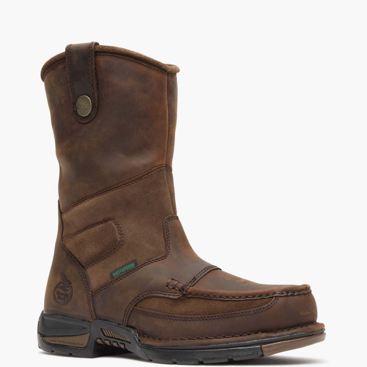 Men Georgia Athens Steel Toe Waterproof Wellington – Georgia Boot