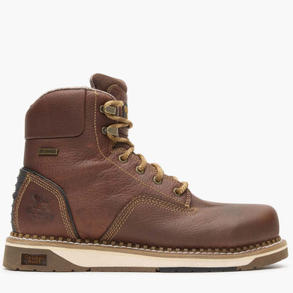 Men Georgia Boot AMP LT Wedge Steel Toe Waterproof Work Boot
