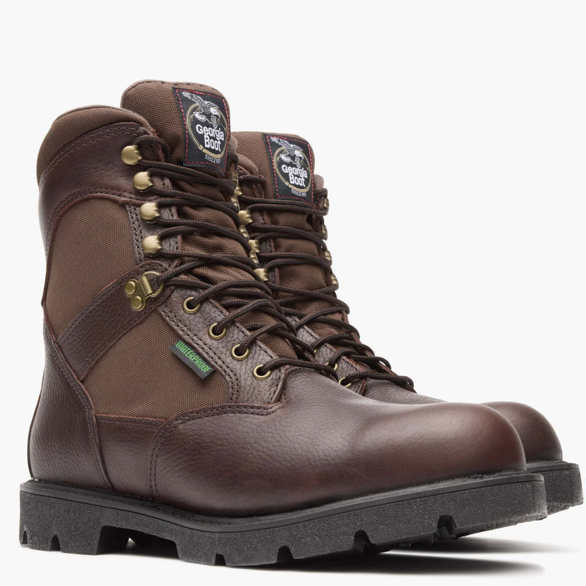 Men Georgia Boot Homeland Steel Toe Waterproof Work Boot