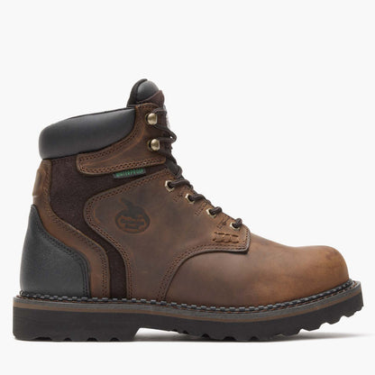 Men Georgia Boot Brookville Steel Toe Waterproof Work Boot