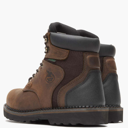 Men Georgia Boot Brookville Steel Toe Waterproof Work Boot