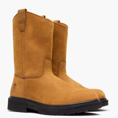 Men Georgia Boot Steel Toe Static-Dissipative Work Pull On